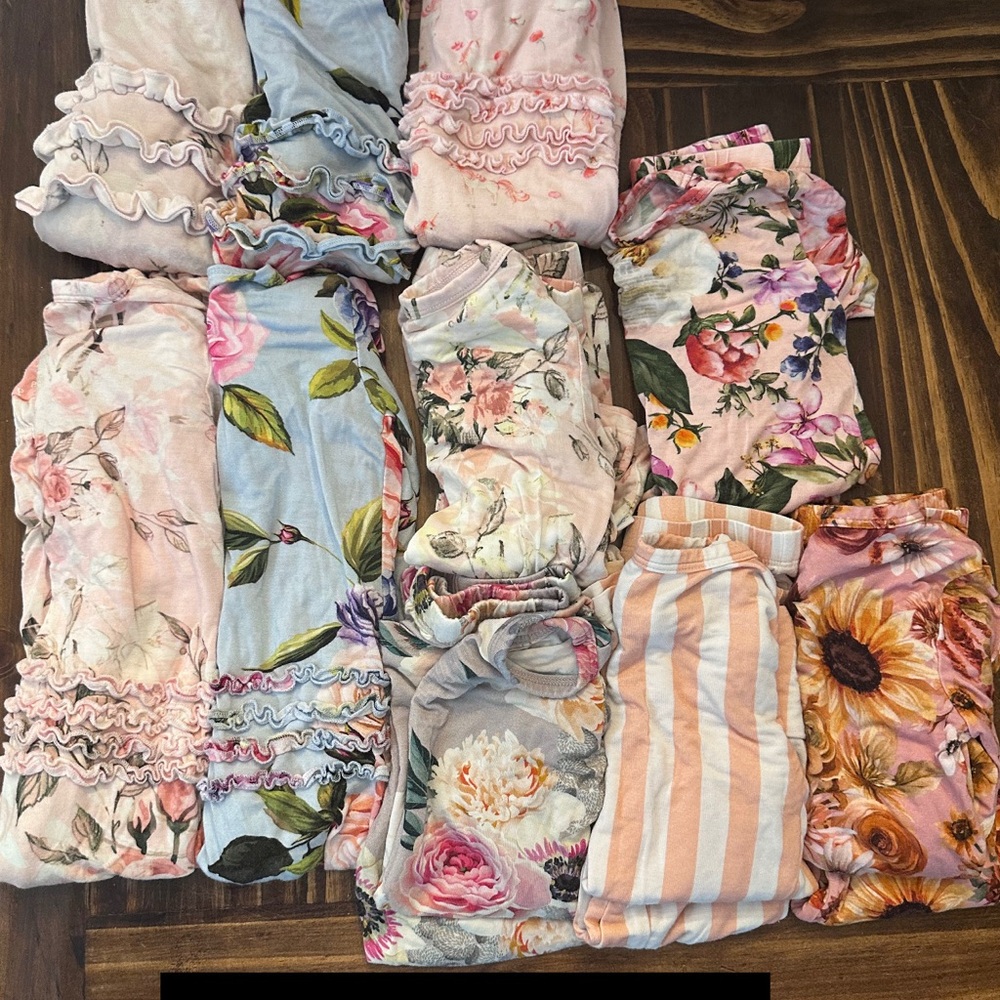Posh Peanut Girl Pajama Sets